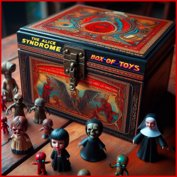 An image illustrating an article about Album Launch: Box of Toys on thealicesyndrome.com