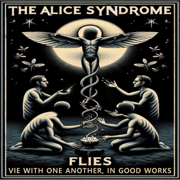 An image illustrating an article about George’s Blog: Flies on thealicesyndrome.com
