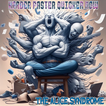 An image illustrating an article about George’s Blog: Harder Faster on thealicesyndrome.com
