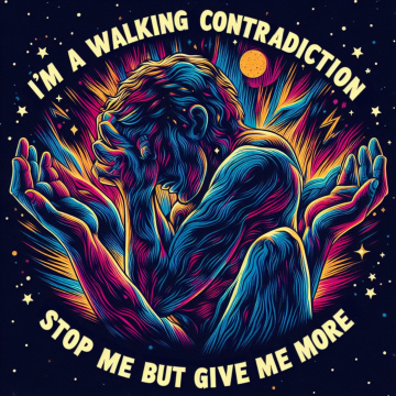 An image illustrating an article about Alice Track: Stop me but give me more on thealicesyndrome.com